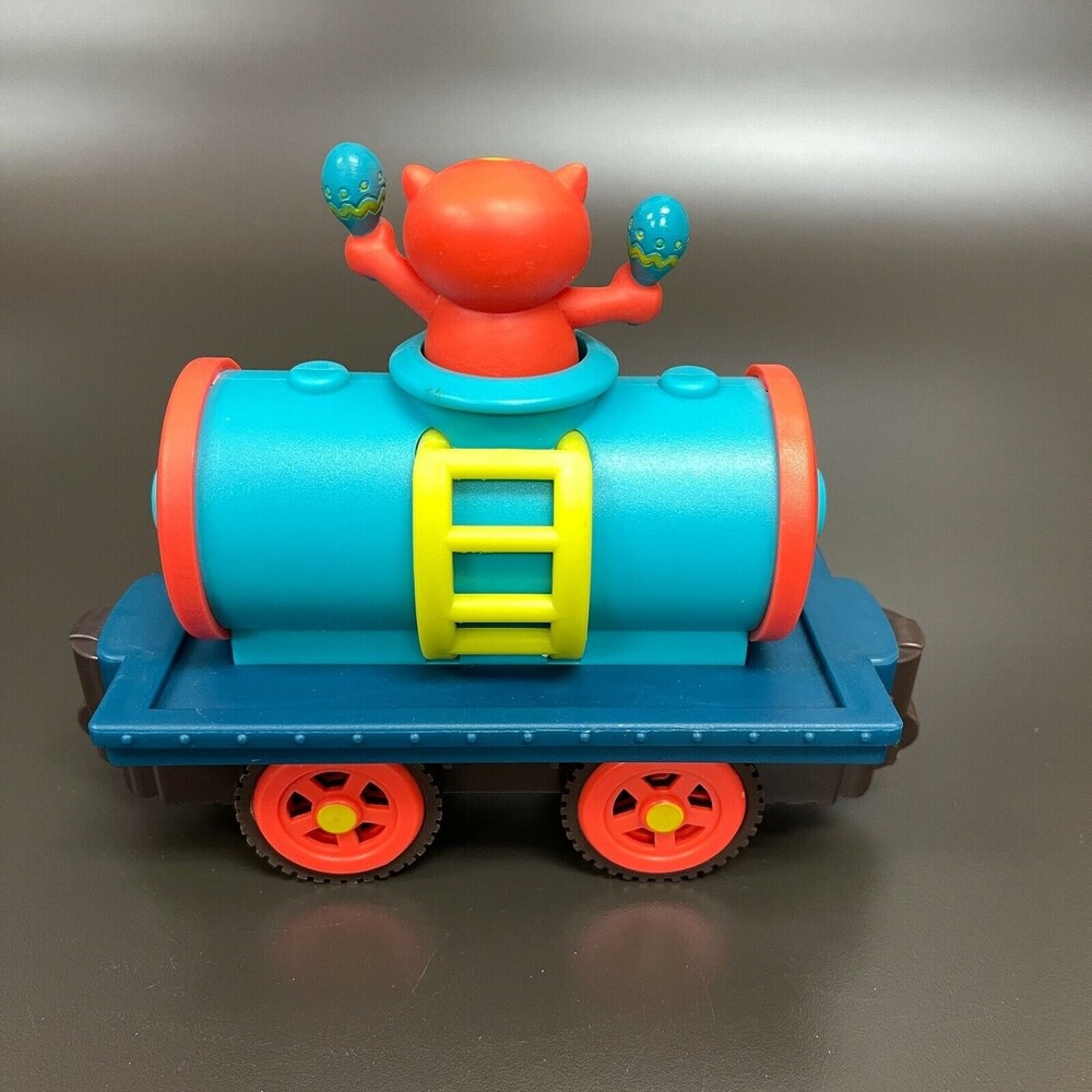 Maison Battat B. The Critter Express Train Twirling Cat Replacement Part Piece - Picture 3 of 7